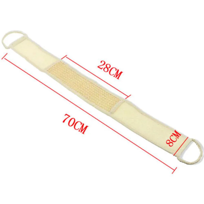 

Hot Wholesales Bath Brushes Exfoliating Loofah Back Strap Bath Shower Body Sponge Body Scrubber Brushes Bath Shower Products New