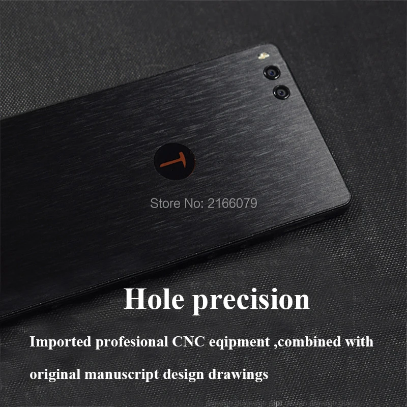 For Smartisan Nut 3 Nut3 / U3 5.99&quot Full Cover Body Back Brushed Metal Decal Skin Phone Protective Film Wire Drawing Sticker |