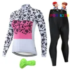 Весенняя детская одежда для велоспорта для девочек, 100% полиэстер, одежда для велоспорта, одежда для велоспорта, комплект Джерси для велоспорта