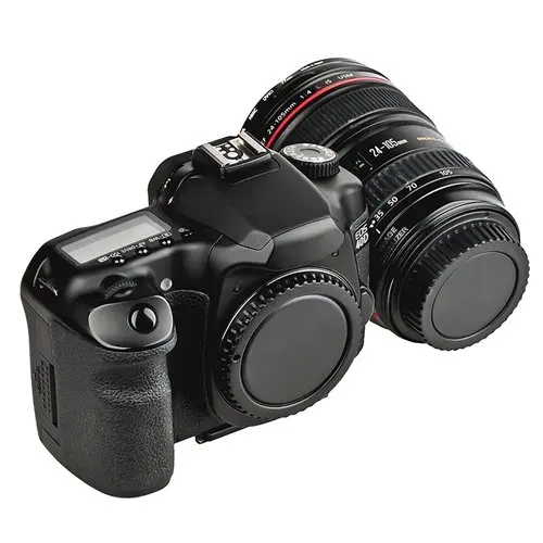 Camera Body Cap and Rear Lens Cover for Canon EOS | Электроника