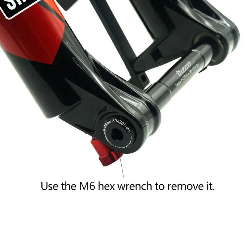 Сверхлегкий Алюминиевый сплав велосипедный ствол вал быстросъемный Быстрый