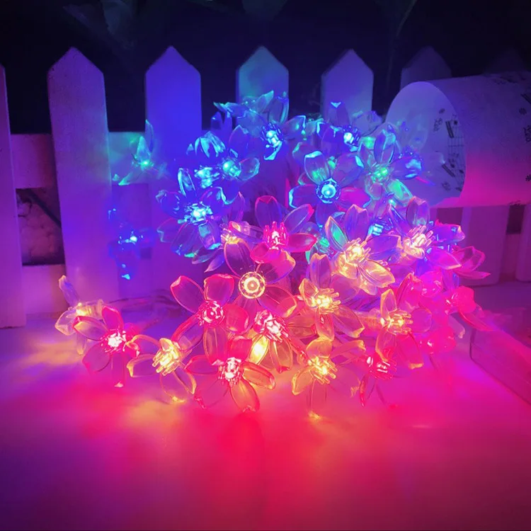 Праздник светодиодные гирлянды строка светильник с 3 м 20 LED вишня кулон свадебное