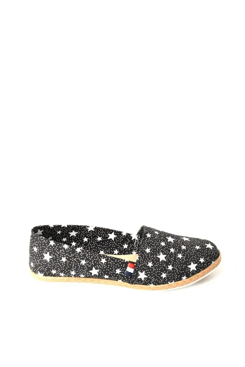 Бэмби черный женский Espadril F0344222204|Обувь без каблука| |