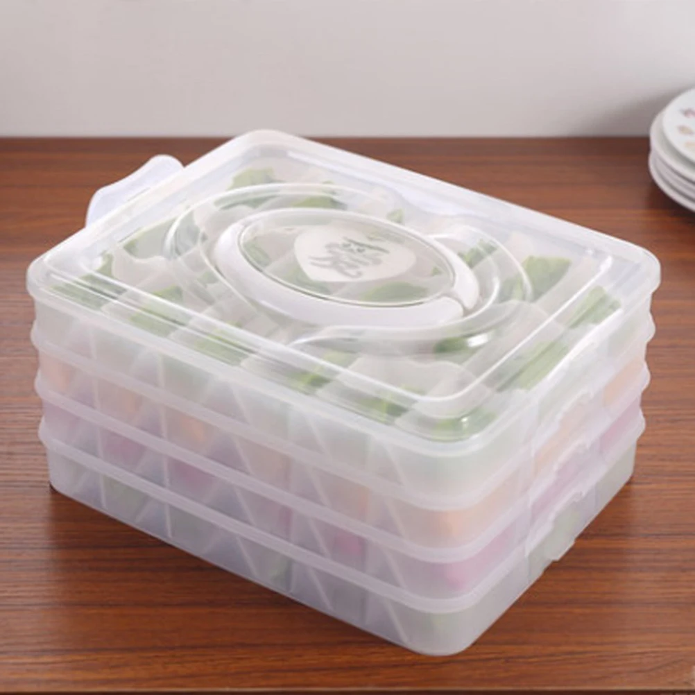 Холодильник для хранения свежего пельменей Четырехслойный портативный