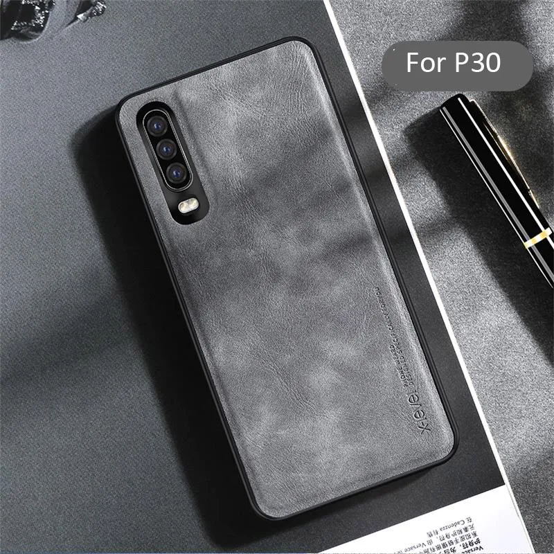X Level Винтаж чехол для huawei P30 Pro Ретро уровень Матовый кожаный защитный в виде