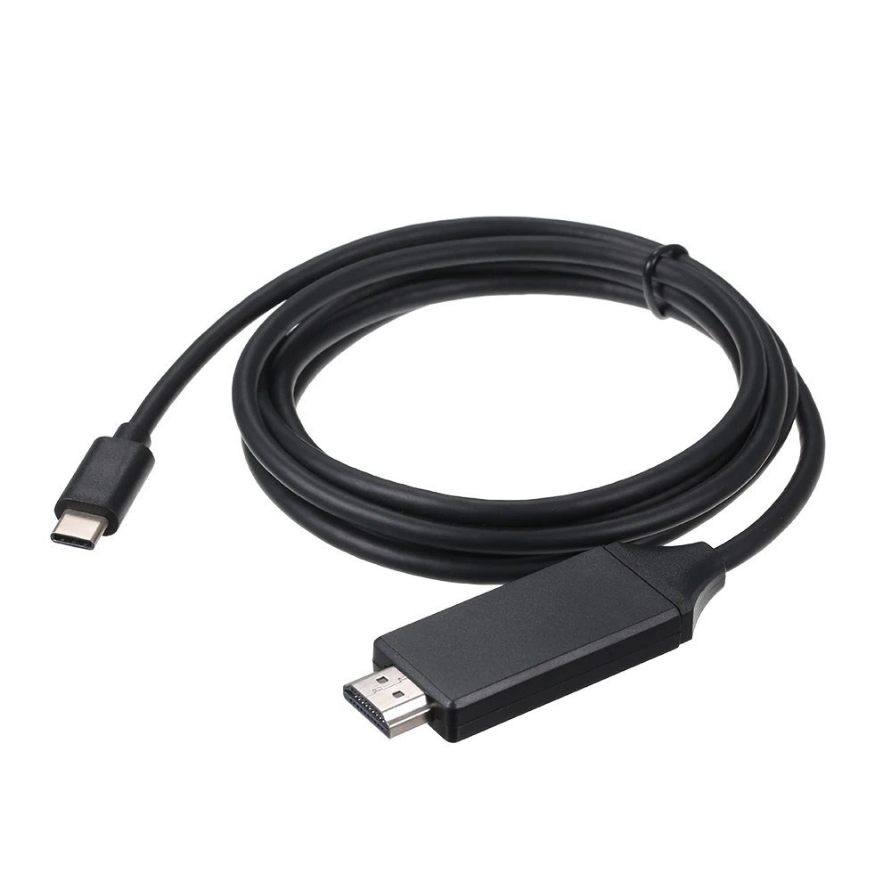 0 2 м Кабель адаптер типа C в HD видео конвертер 4K USB кабель для Macbook