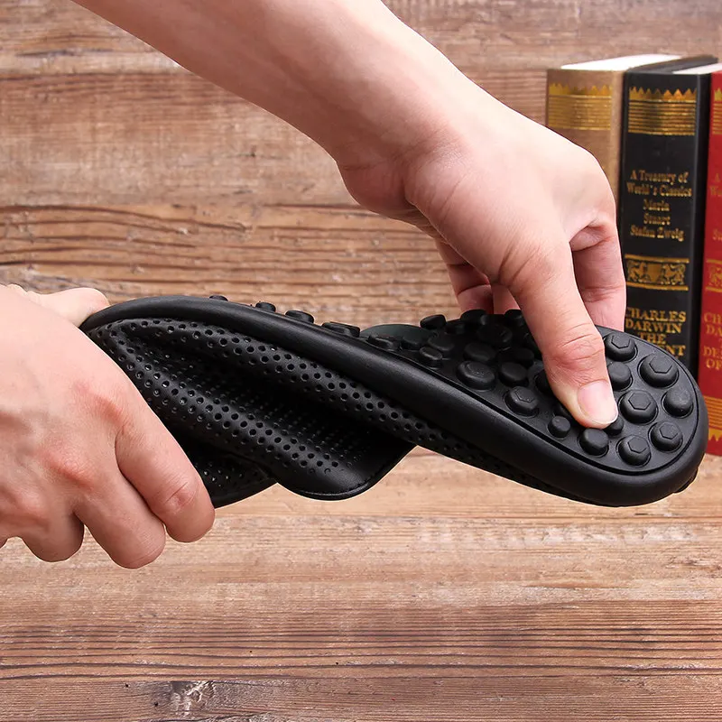 Лоферы мужские с перфорацией мягкая натуральная кожа легкие без застежки