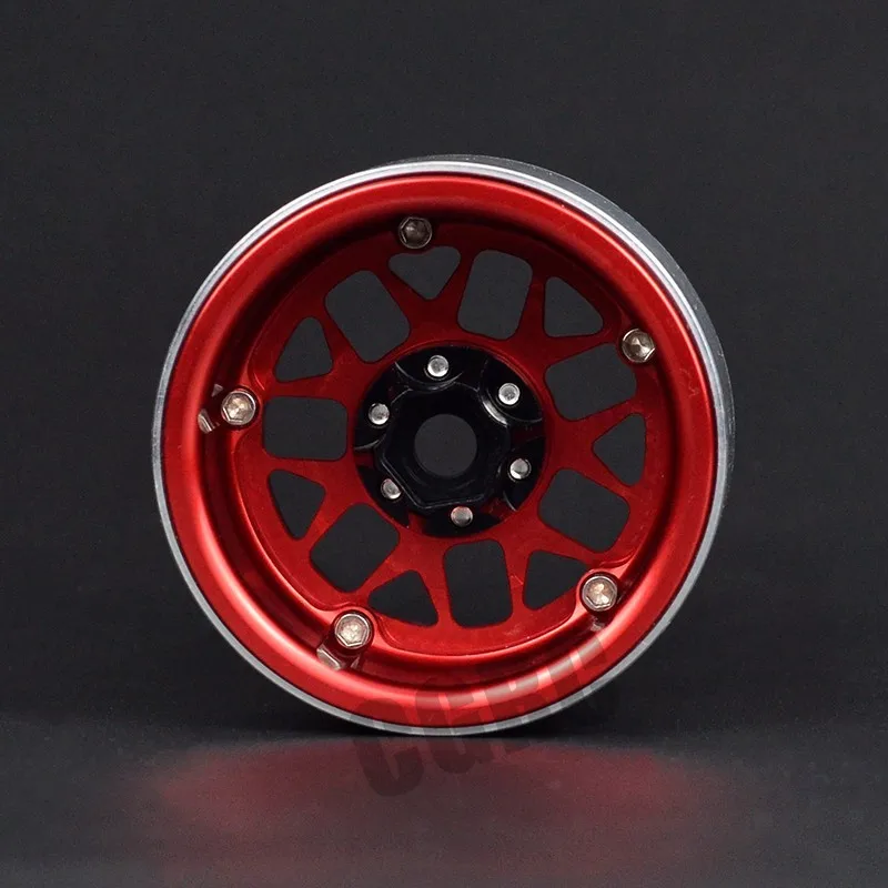 4 шт. 2 дюймов Beadlock металлический обод колеса для 1/10 RC Гусеничный автомобиль TRX4