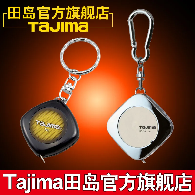 Рулетка для ключей Tajima стальная катушка линейка 1 м 2 3 мини портативная новый
