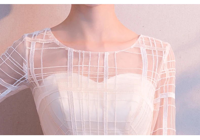 Женское вечернее платье летнее с рукавом до локтя для выпускного вечера