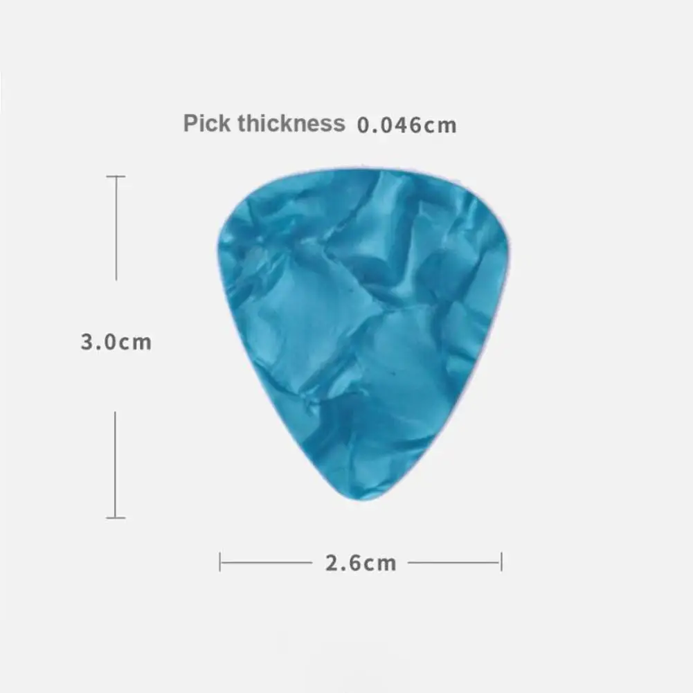 5 шт./упак. акустическая электрическая гитара бас Plectrum целлулоидная набор для