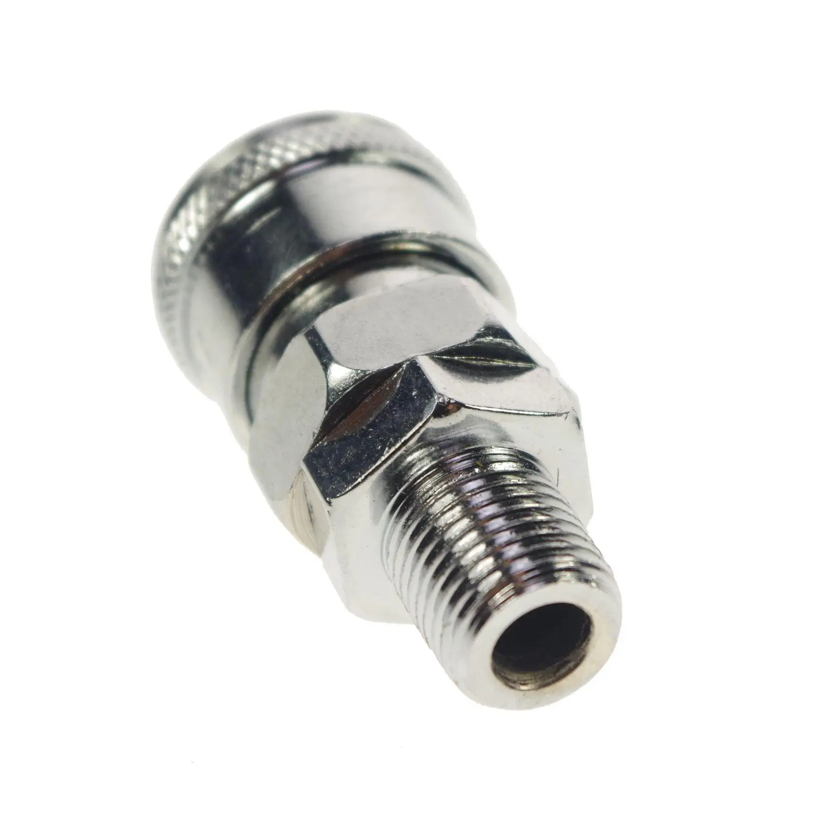 

1/2" Male BSPT Zinc Alloy Pneumatic Air Quick Coupler Socket Connector Fittings Adapters SM-40