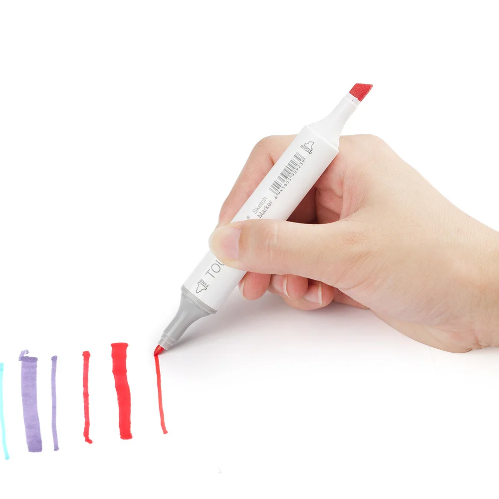 TOUCHNEW 80 Color Set Alcohol Art Marker Artist Dual Head Sketching Drawing Pen Watercolor | Канцтовары для офиса и дома
