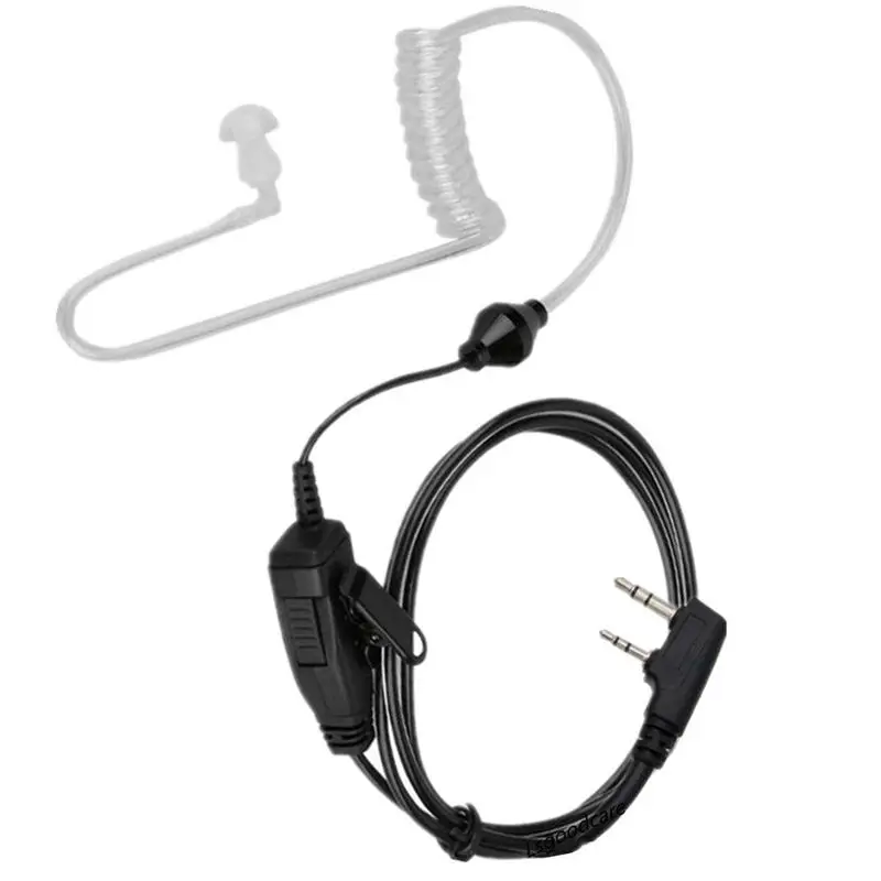 3 Pcs2 Pin Акустическая трубка наушник гарнитура микрофон и Ptt Совместимость для Baofeng