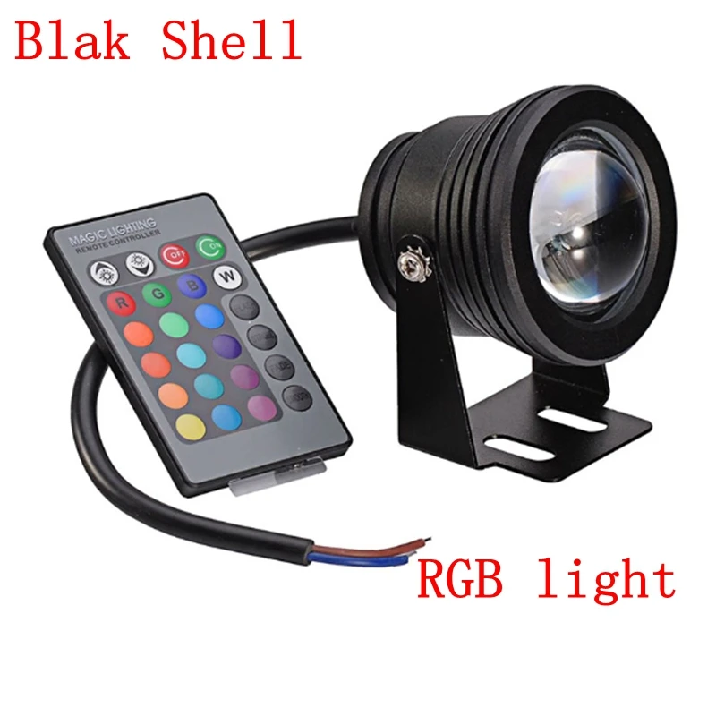 Светодиодный прожектор 10 Вт 12 В подводный RGB светодиодный светильник