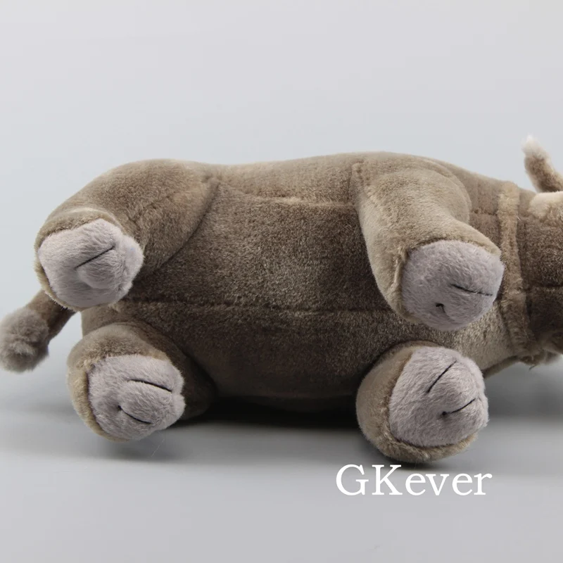34 CM Real Life Rhinoceros Plush Stuffed Toy Doll Simulation Animal Dolls Soft Toys for Children | Игрушки и хобби