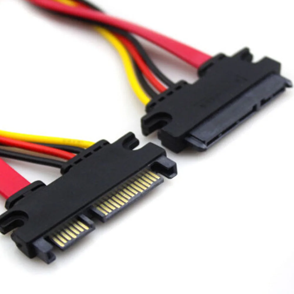 30 см 7 + 15 Pin Serial ATA SATA Data Power Combo удлинитель соединитель Conterver жесткий диск