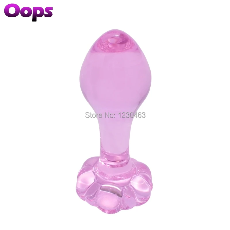 Smooth Pyrex Crystal Butt Plug Small Glass Dildo for Gay Men Women Anus Orgasm G Spot Massager Anal Dildos Adult Sex Toys | Красота и