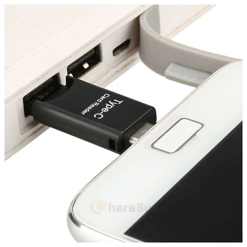 IG USB 3 1 Type C к Micro SD TF кардридер адаптер для Macbook PC мобильного телефона|Картридеры| |