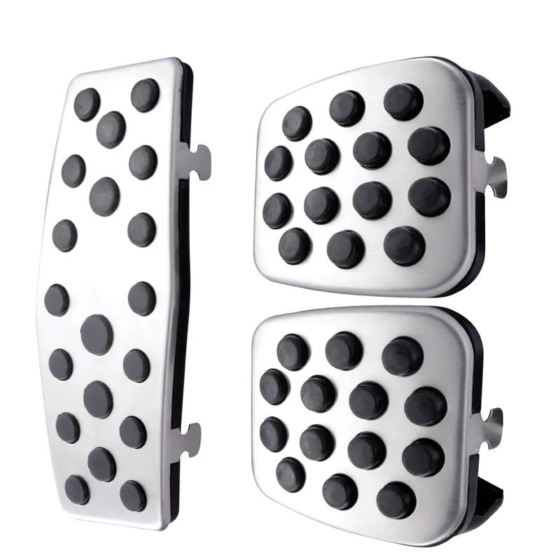 SPEEDWOW из нержавеющей стали автомобильная накладка на педаль нескользящая для