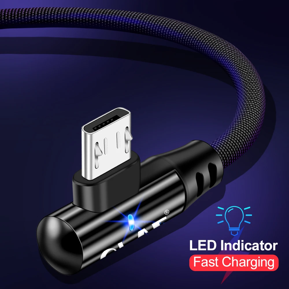 Кабель Micro USB для быстрой зарядки 2 4 А Samsung J4 J5 J6 J7 Xiaomi Redmi Note 5 4|Кабели мобильных