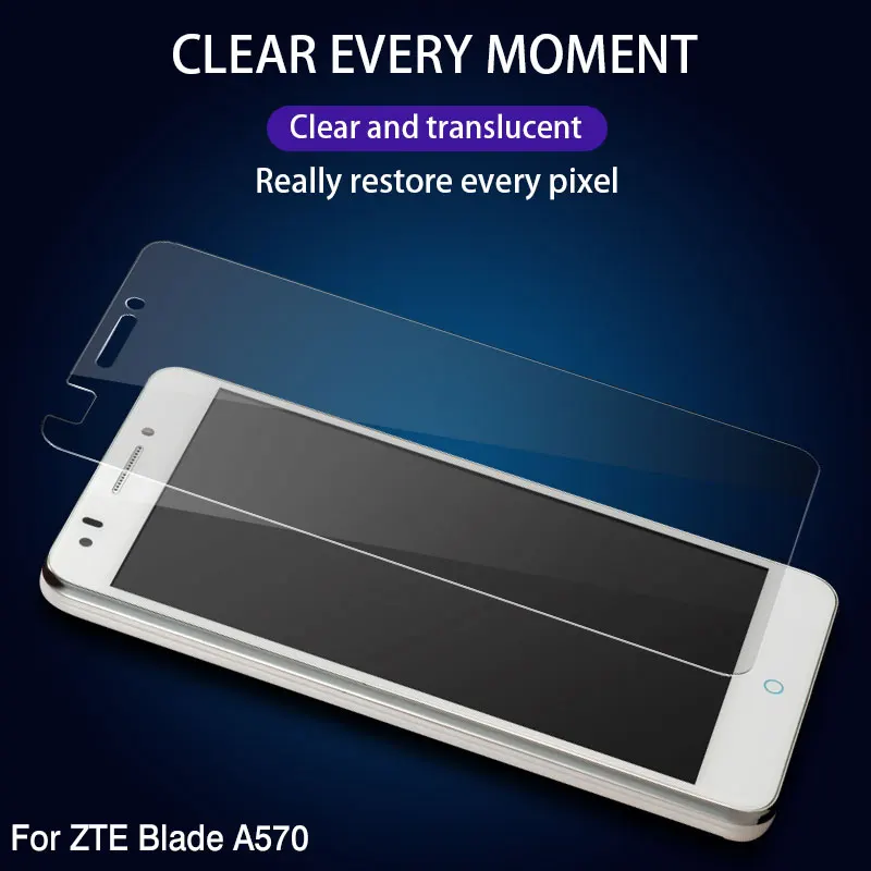 5 0 дюймов для ZTE Blade A452 A510 закаленное стекло Передняя пленка защитное A570