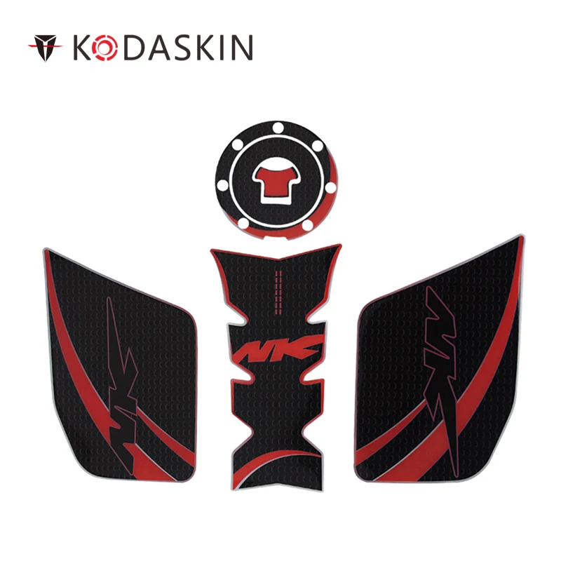KODASKIN 3D печать газовый колпачок коврик для тяги коленный топливный боковой захват