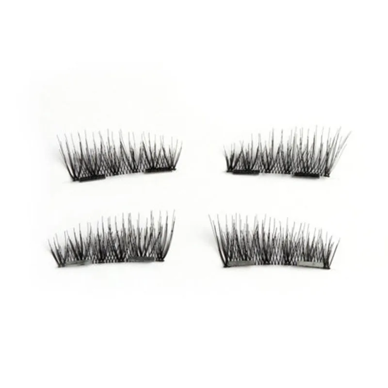 Сильные накладные ресницы на магнитах 3D Магнитные естественные расширения