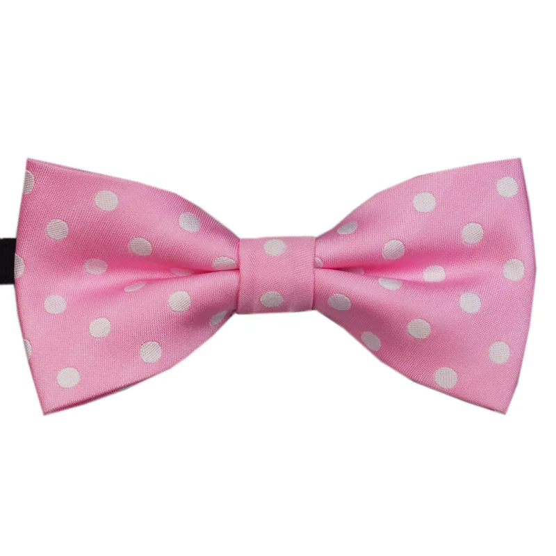 Полиэстер шелк жаккард Модный Полосатый детский Свадебный галстук-бабочка от