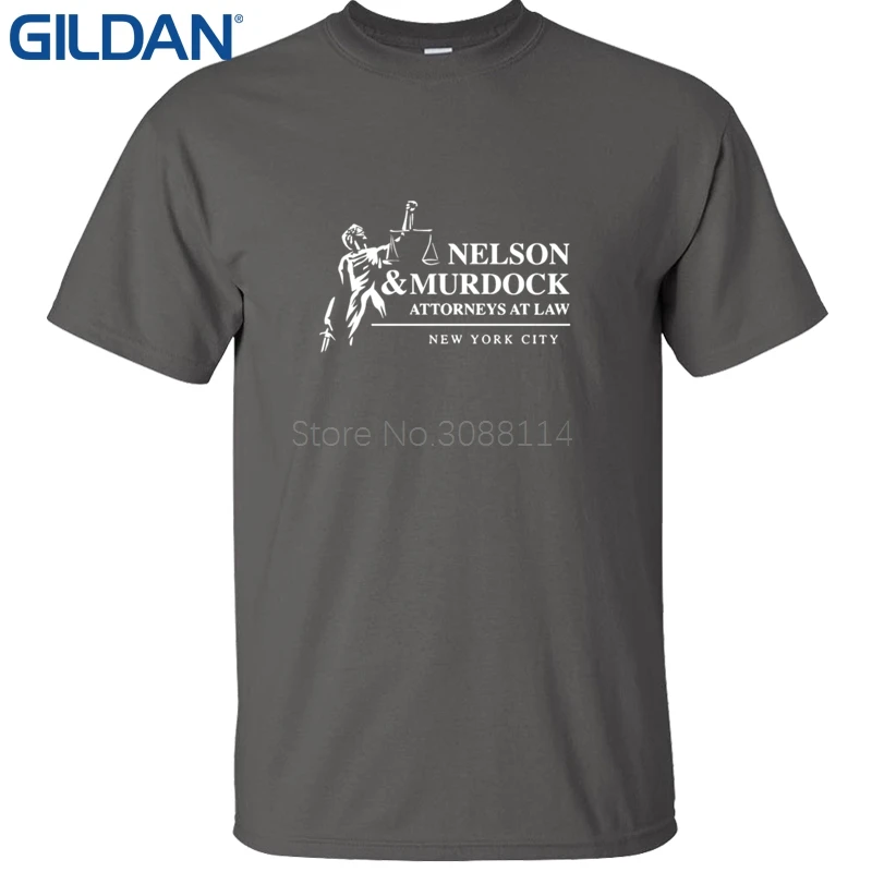 Фото Nelson Murdock Attorneys At Law футболки новая забавная брендовая одежда 100% хлопок короткий Nelson Murdock Attorneys At Law футболки новая забавная брендовая одежда 100% хлопок короткий
