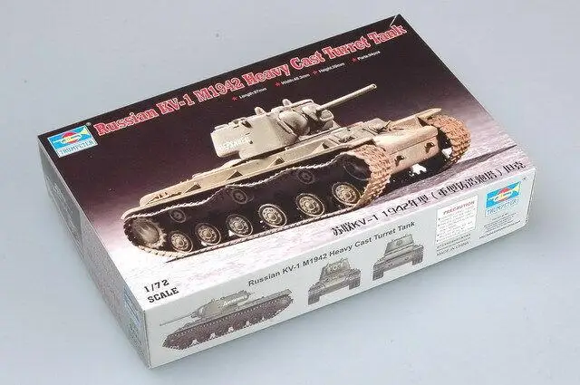 Тяжелый литой бачок Trumpeter 1/72 07231 российский 1942 | Игрушки и хобби