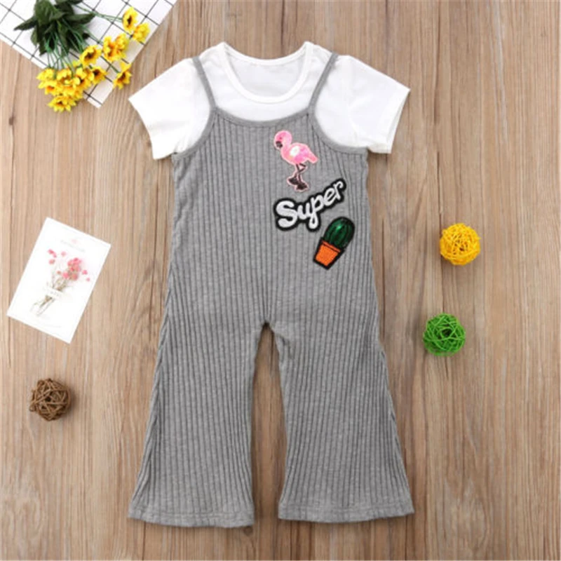 Sunsuit/Одежда для новорожденных девочек с цветочным принтом и блестками комплект