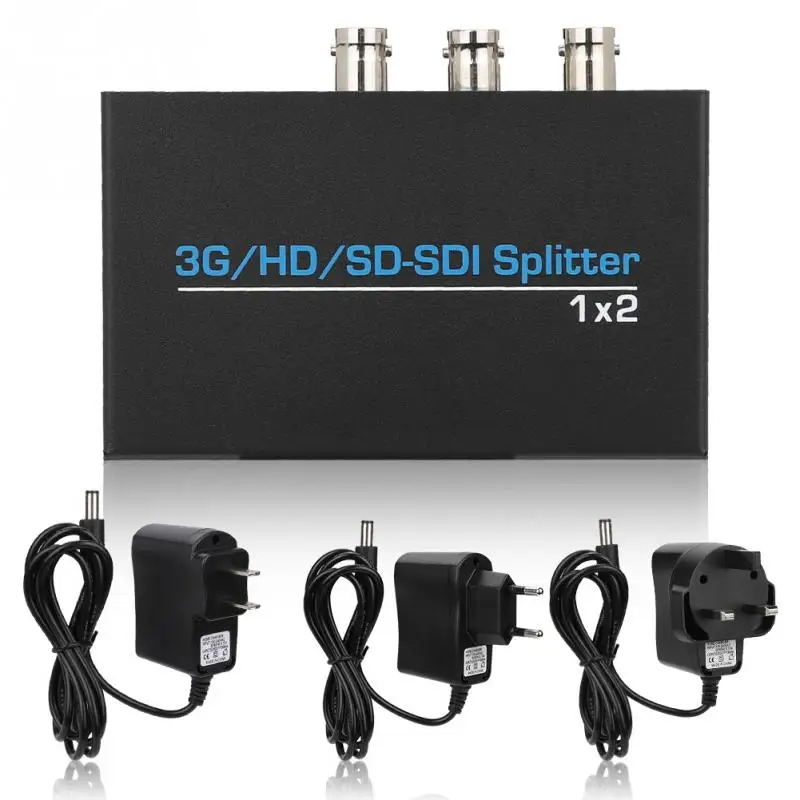 1 в 2 разветвитель видео SD SDI HD 3G 110 240 В|Коннекторы и разъёмы| |