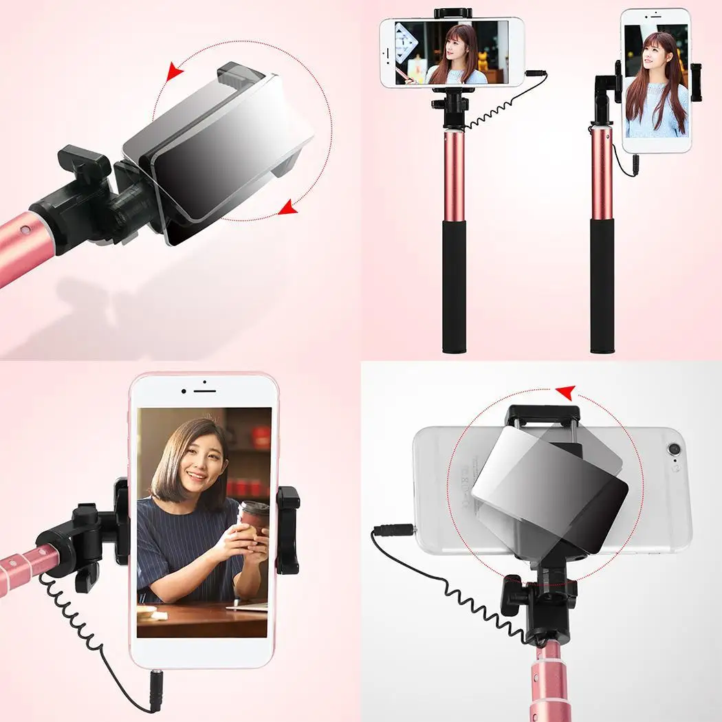 Portable Non-Slip 360 Degree Rotation Remote Control Bluetooth Selfie For Phone Multifunctional Stick Tripod | Электроника
