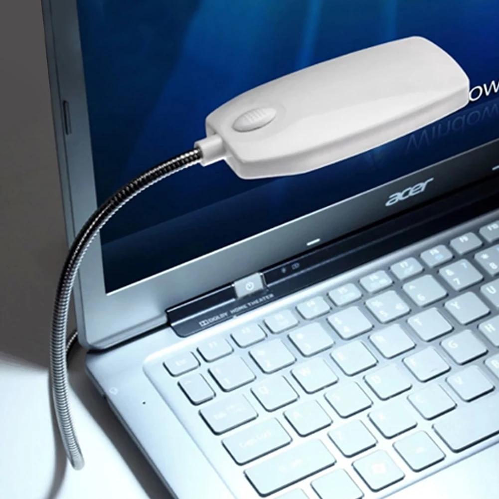 Портативная Гибкая светодиодная USB лампа для чтения книг 28 светодиодов 3 вида
