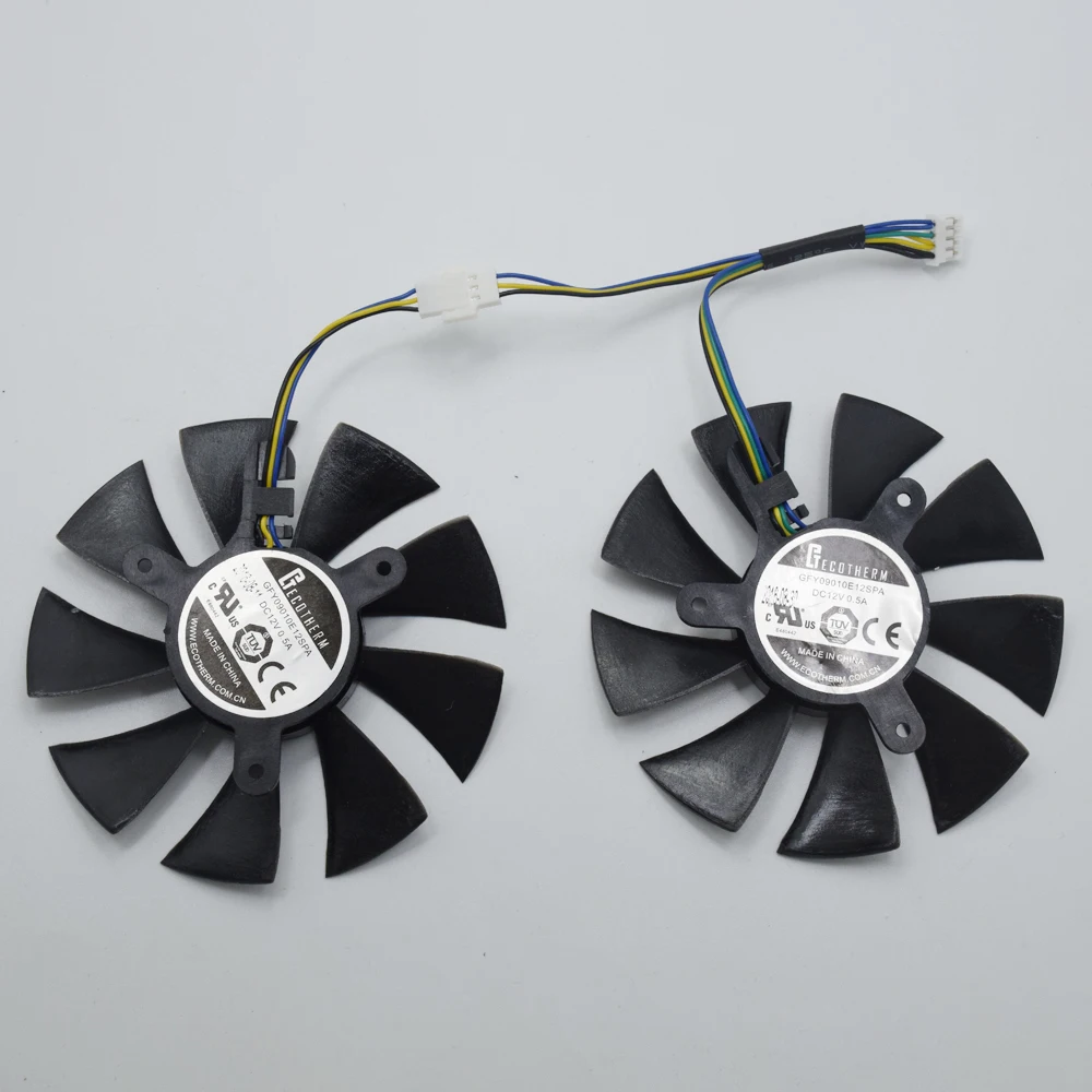 Новый 85 мм GA91S2H GFY09010E12SPA 4 контактный кулер вентилятор замена для ZOTAC GeForce GTX 1060 AMP