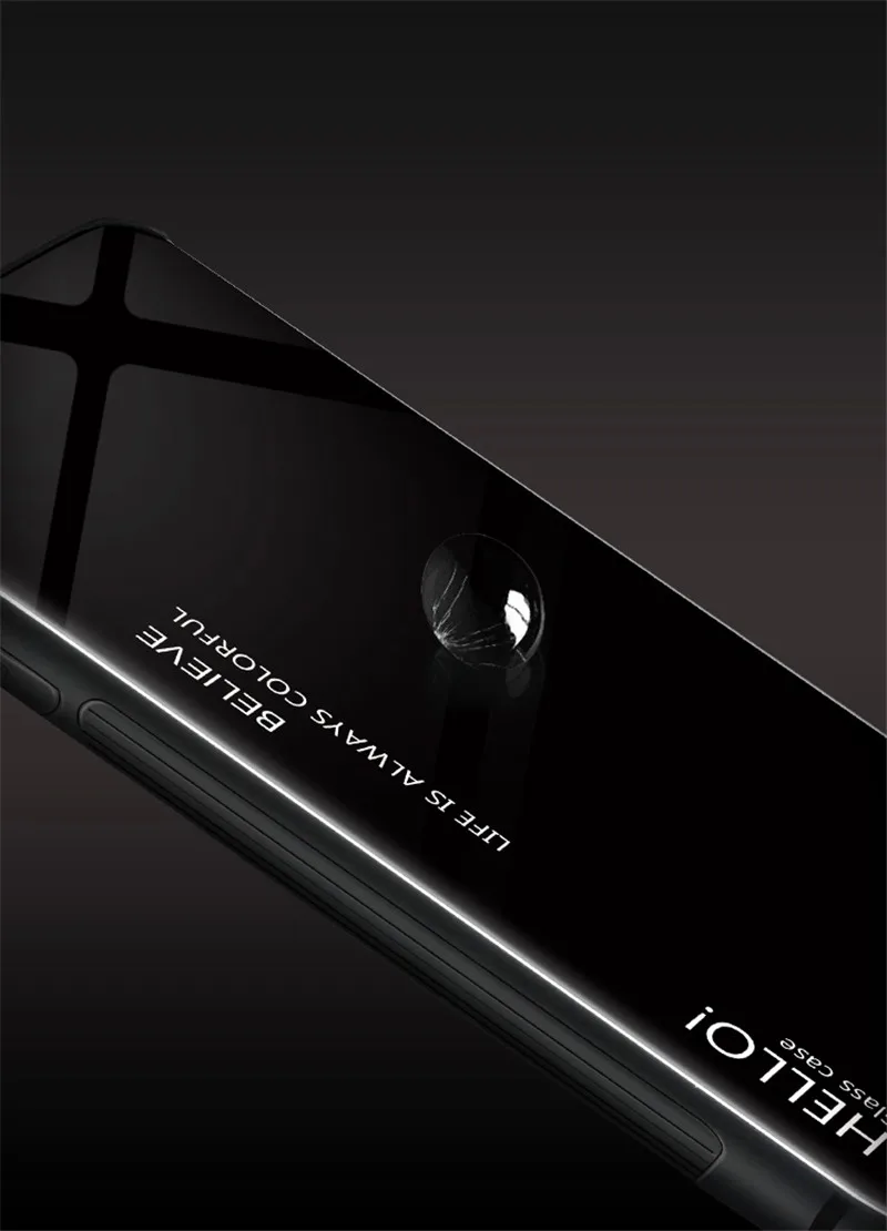 for motorola moto g6 xt1925 case motog6 gradient aurora tempered glass back cover for moto g6 plus g6plus xt1926 phone cases free global shipping