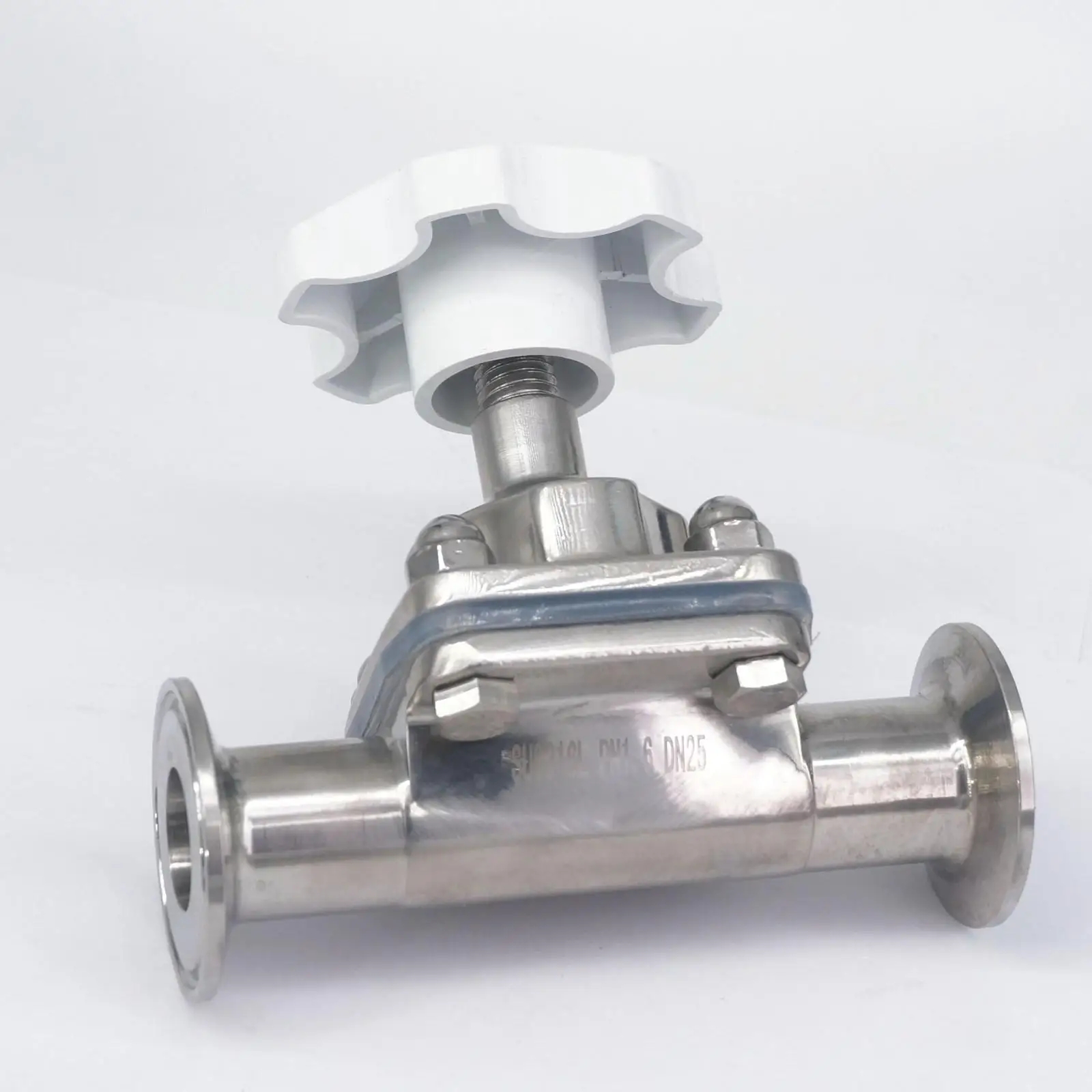 1&quot 25mm 316 Stainless Steel Sanitary 1.5&quot Tri Clamp Diaphragm Valve Brew beer Dairy Product | Обустройство дома