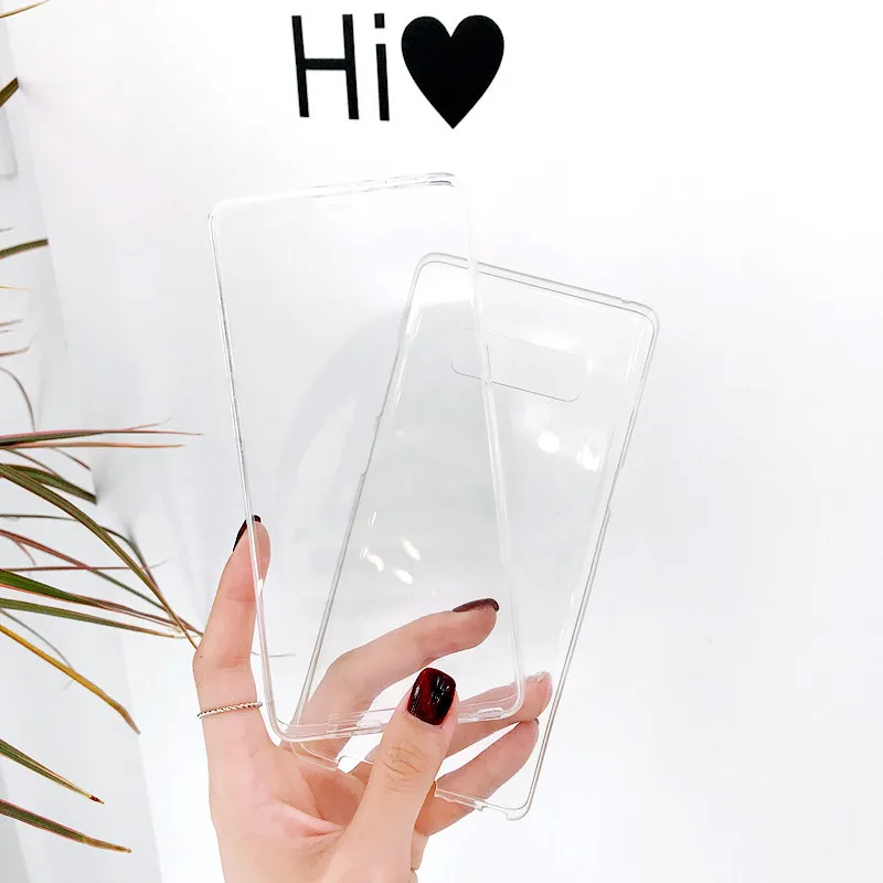KISSCASE 360 Degree Full Protection Cover Case for Samsung S9 S8 Soft Clear TPU A7 A5 A3 2017 2016 J7 J5 J3 |