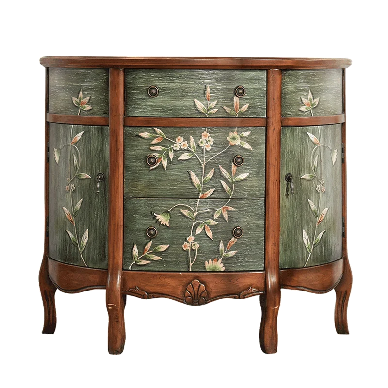 Muebles de sala commode meuble rangement потертая шикарная гостиная деревянная мебель шкаф для