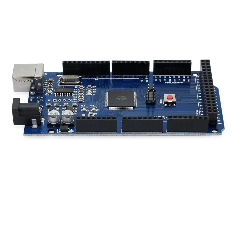 Новая плата 2560 R3 Mega2560 (ATmega2560-16AU CH340G) совместимая с arduino USB-кабелем 1 шт. |