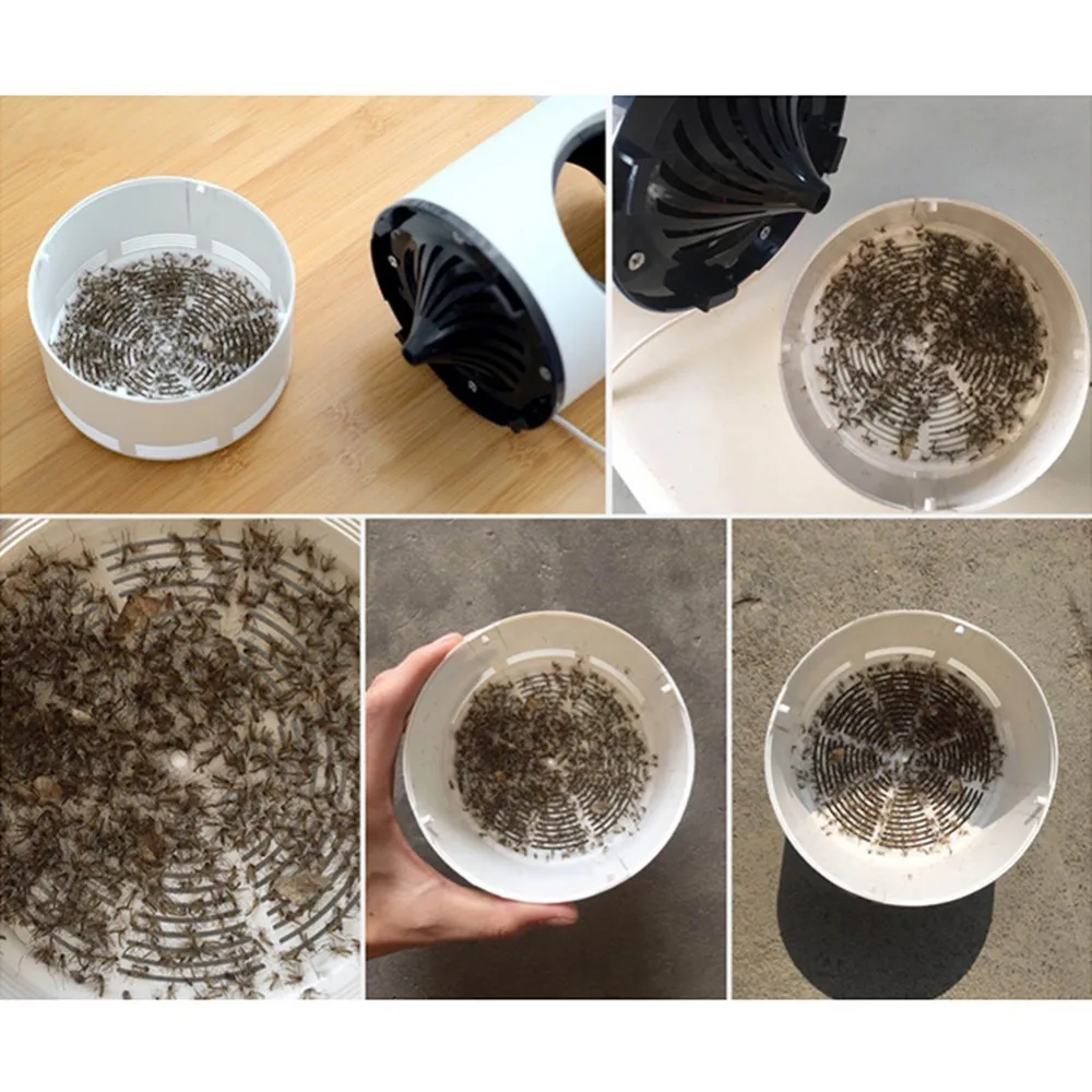 Новинка USB мощная лампа для уничтожения комаров светодиодная ловушка насекомых