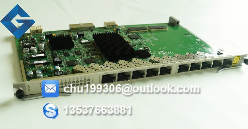 Оригинальный Новый Хуа Вэй 10G uplink доска SPUA для MA5680T MA5683 OLT|Оптоволоконное