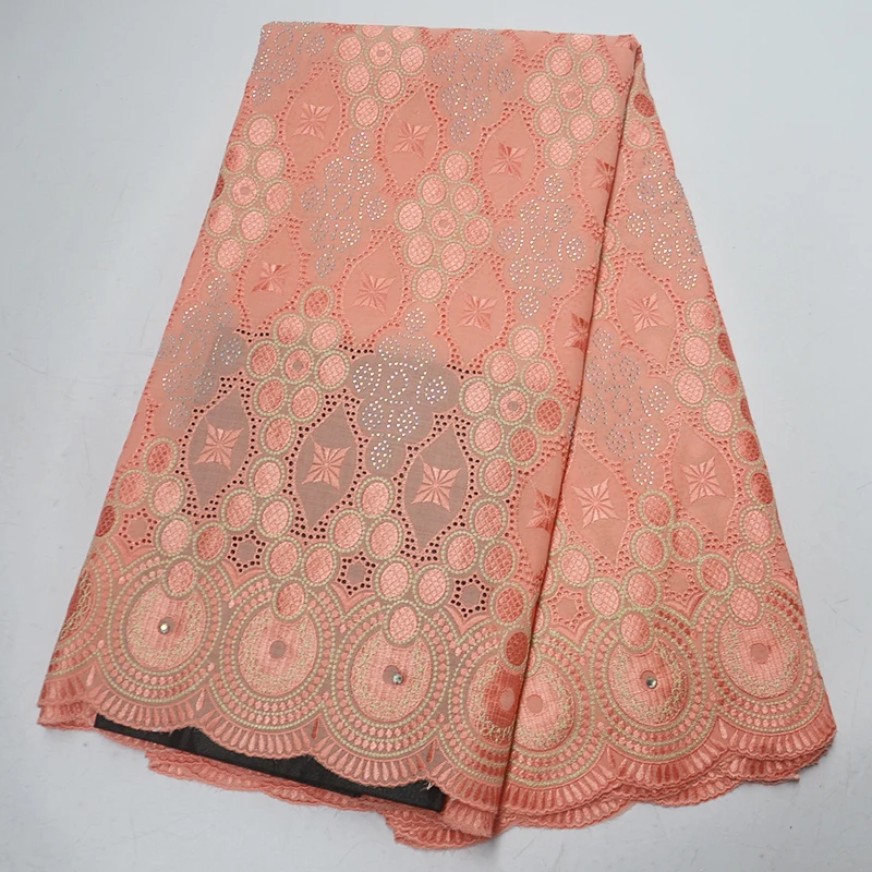 High quality Swiss voile lace in Switzerland embroidery cotton African dry fabric 2019 Nigerian men women stones | Дом и сад