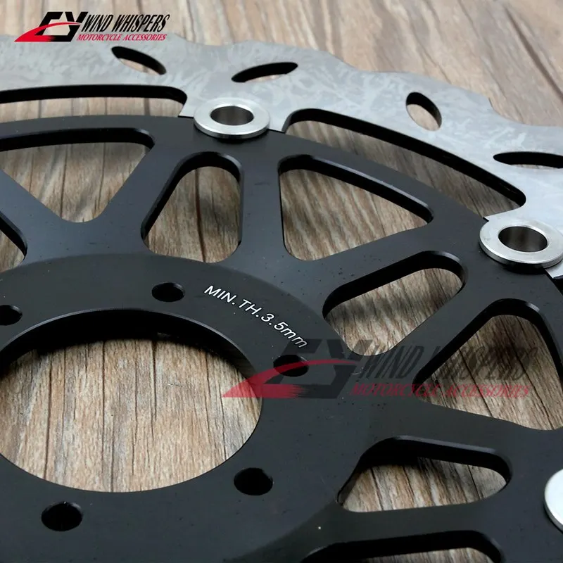 Черный цветок для мотоцикла Honda CBR250 MC22 NSR250 P3 P4 CBR400 CBR 400 NC23 NC29|Тормозные диски| |