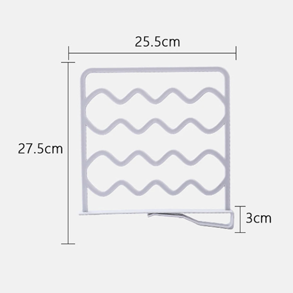 1 шт Пластик разделители Полки Шкаф для хранения слоистых разделительная
