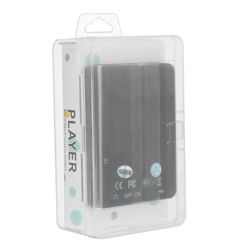 LEORY 4G 8G 16G 32G 1 8 дюймов мини MP3 музыкальный плеер без потерь экран OTG fm радио