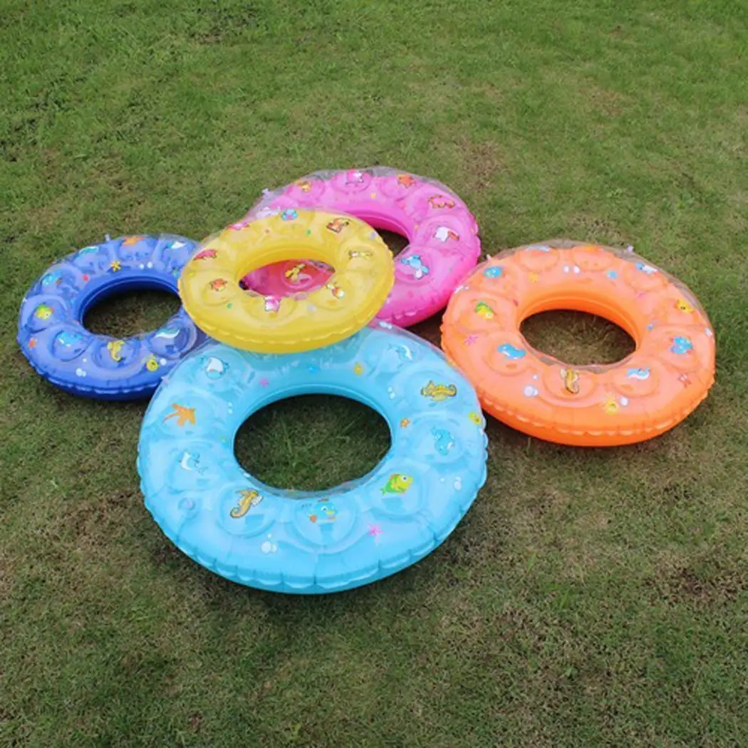 Портативное кольцо для плавания Летнее Детское Надувное плавающее с