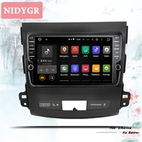 4g ram 64g rom octa core android 10 0 car dvd player for mitsubishi outlander 2008 2014 with radio mirror link gps navigation