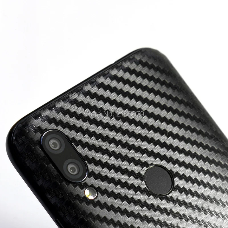 Новинка наклейка на заднюю крышку телефона из углеродного волокна для Xiaomi Redmi 7 /